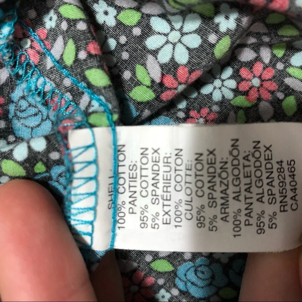 Children’s Place Floral Skort Skirt Girls 4T